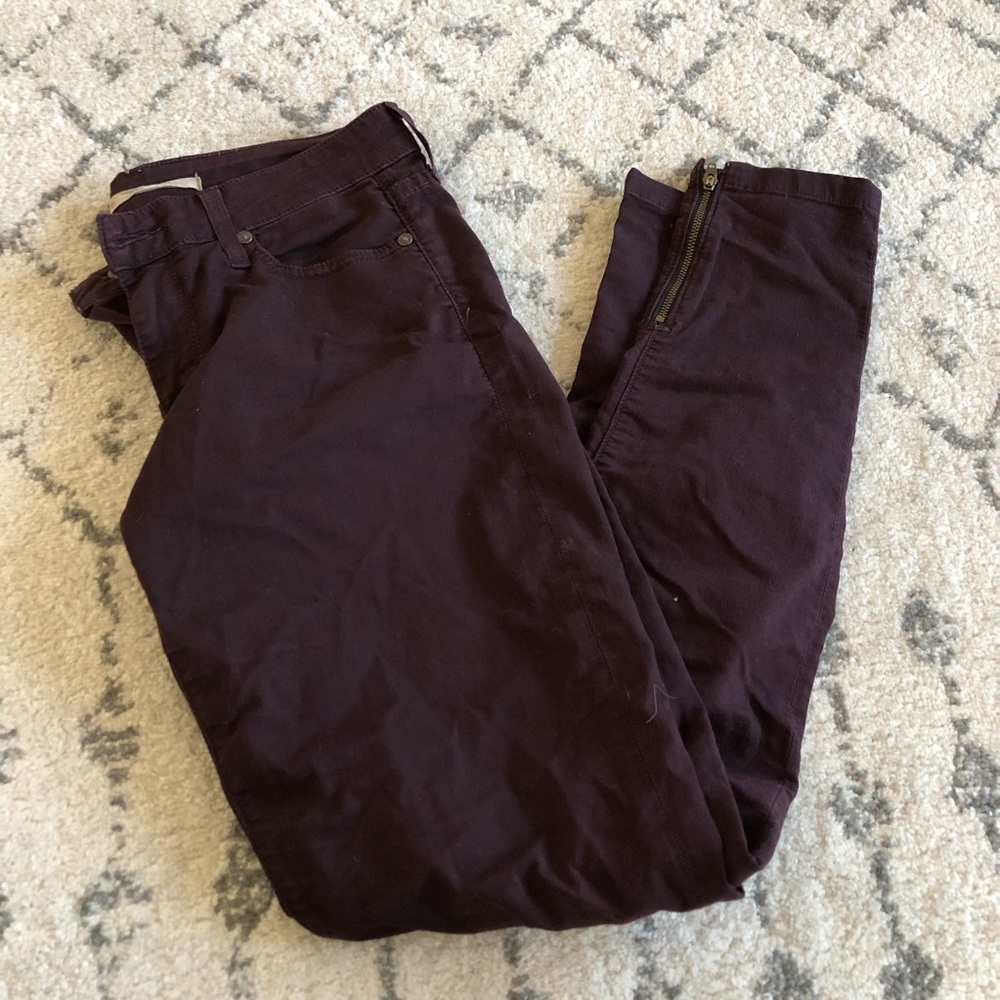 Vince ankle zip leggings